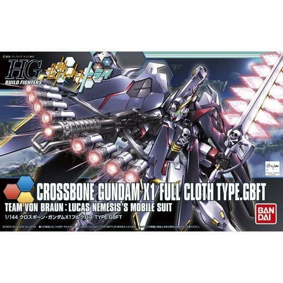 BANDAI 1/144 HGBF CrossboneGundam X1 Full Cloth