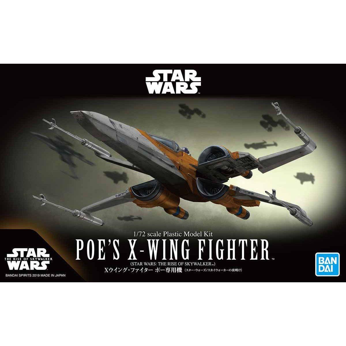 BANDAI 1/72 Poe's X-Wing Fighter (SW Ep 9)