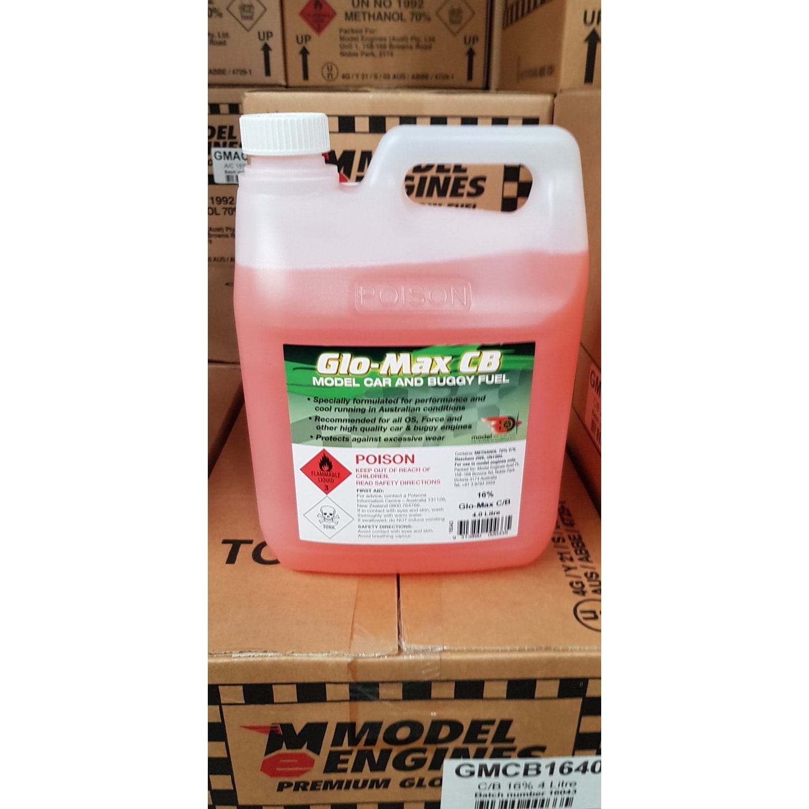 GLO-MAX Nitro Fuel 20% 4Lt