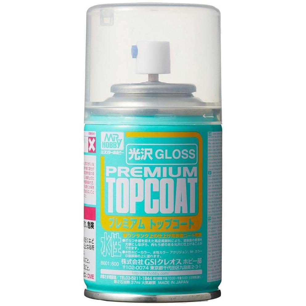 Mr Premium Topcoat Gloss Spray