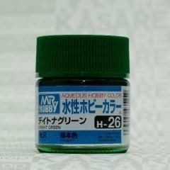 MR HOBBY Aqueous Gloss Bright Green - H026