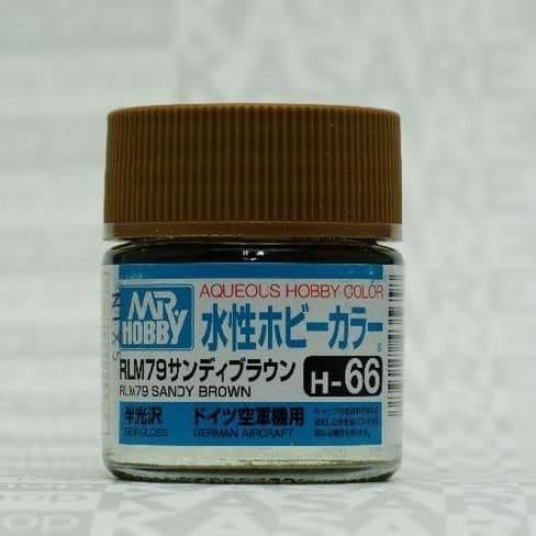 MR HOBBY Aqueous Semi-Gloss RLM Sandy Brown - H066