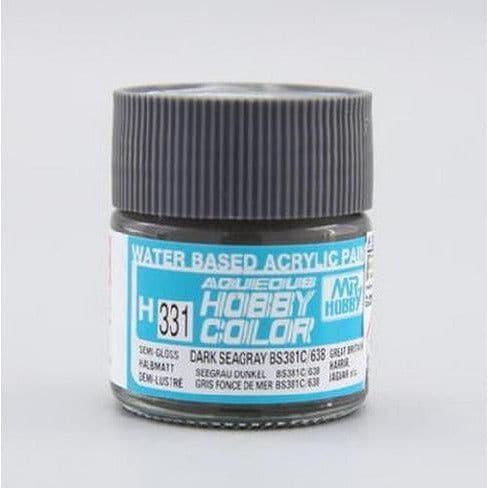 MR HOBBY Aqueous Semi-Gloss Dark Sea Grey BS381C