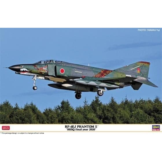 HASEGAWA 1/48 RF-4EJ Phantom II "501SQ Final Year 2020"