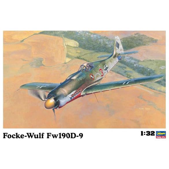 HASEGAWA 1/32 Focke-Wulf Fw190D-9