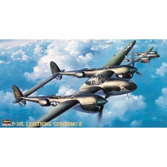 HASEGAWA 1/48 P-38L Lightning "Geronimo II"