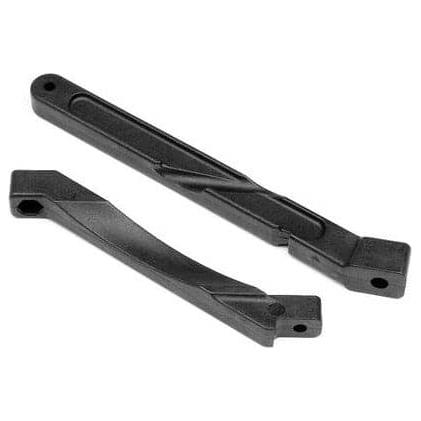 (Clearance Item) HB RACING Chassis Stiffener Set (Front/Rear)