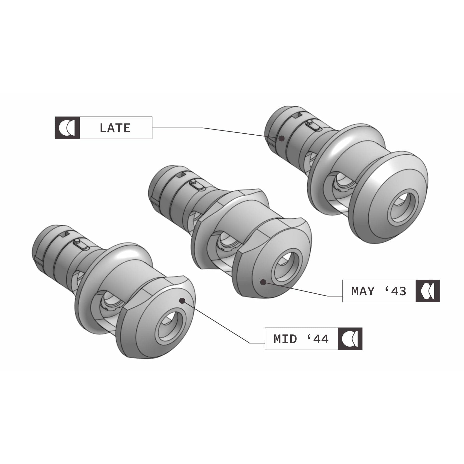 HWS 1/16 Muzzle Brake for Sturmgeschutz StuG III / PzKpfw IV - May '43