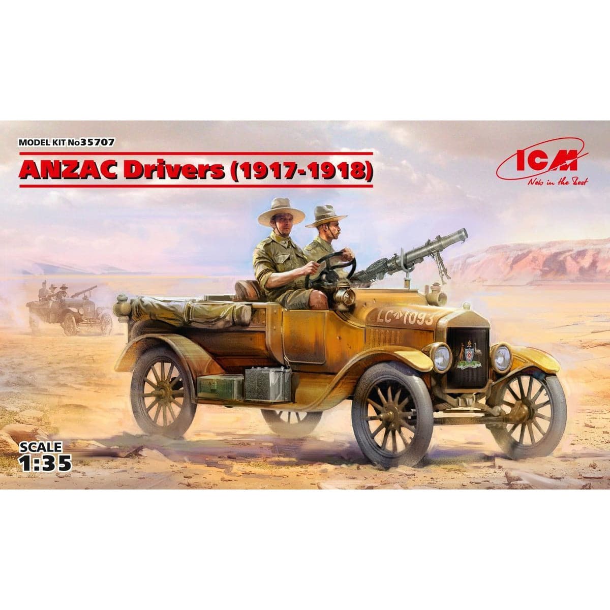 ICM 1/35 ANZAC Drivers (1917-1918) (2)