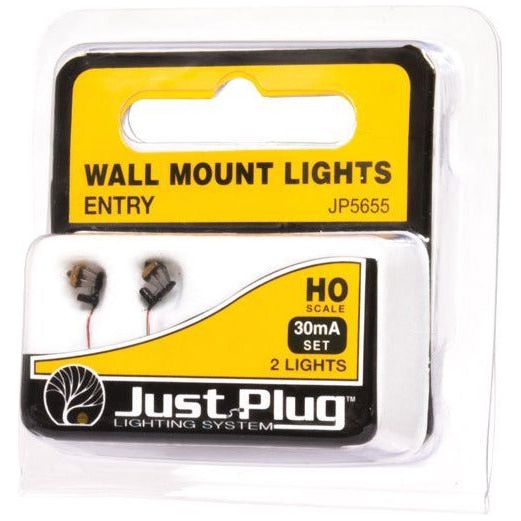 WOODLAND SCENICS HO Entry Wall Mount Lights