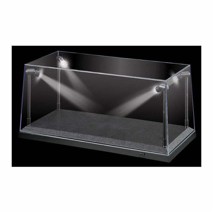 KING CREATION 1/18 Black LED Display Case (L) 35.5cm x (W)