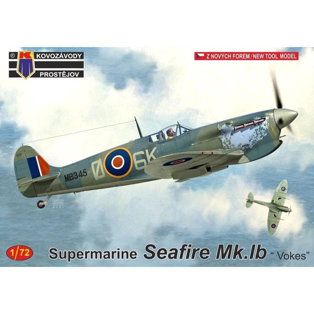 KOVOZAVODY 1/72 Supermarine Seafire Mk.Ib "Vokes"