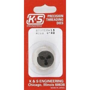 K&S 0-80 Threading Die(1 PIECE)