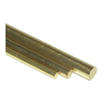 K&S Round Brass Rod 0.5mm Diameter 300mm Lengths (5 Pieces)