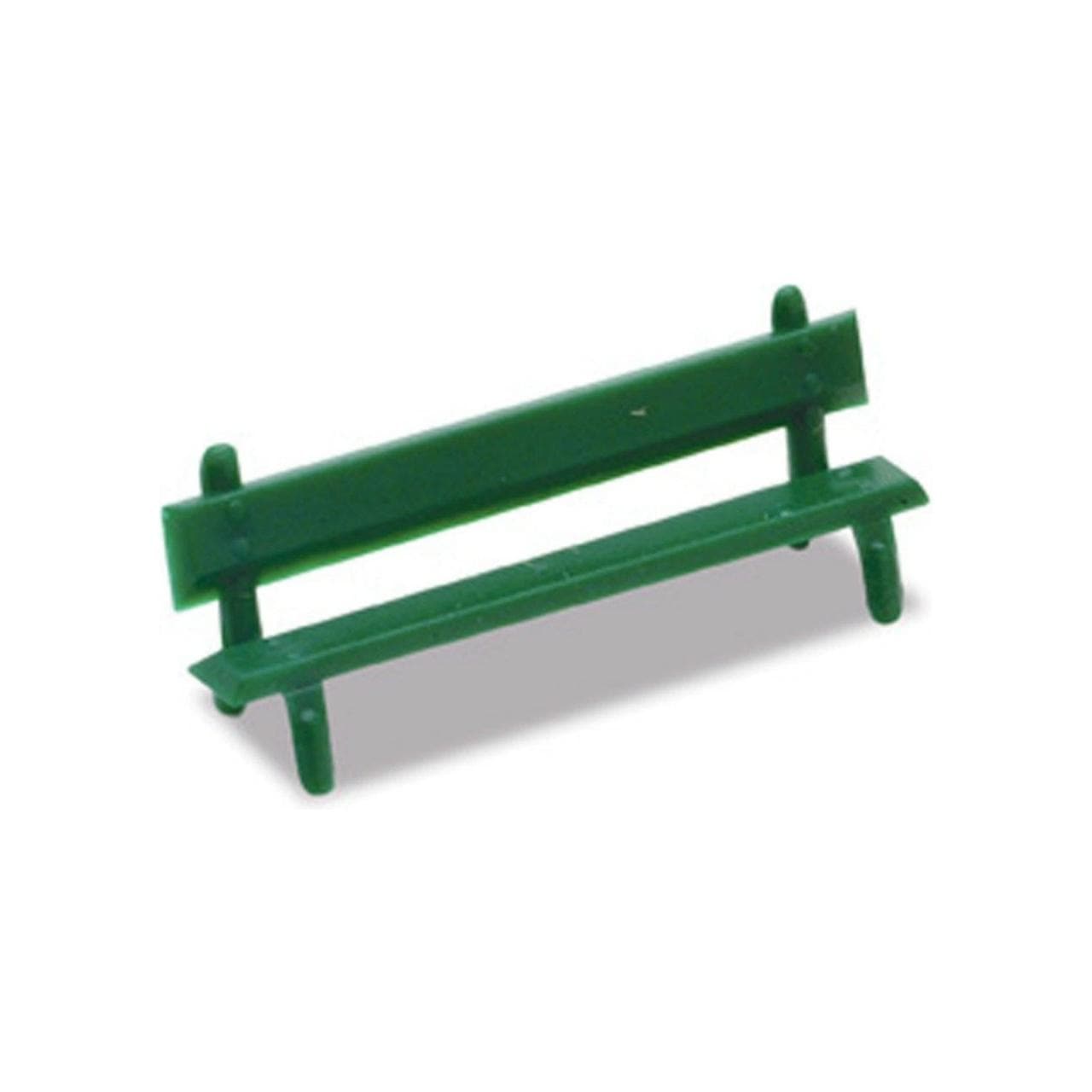 PECO OO/HO Platform Seats Green (LK25)