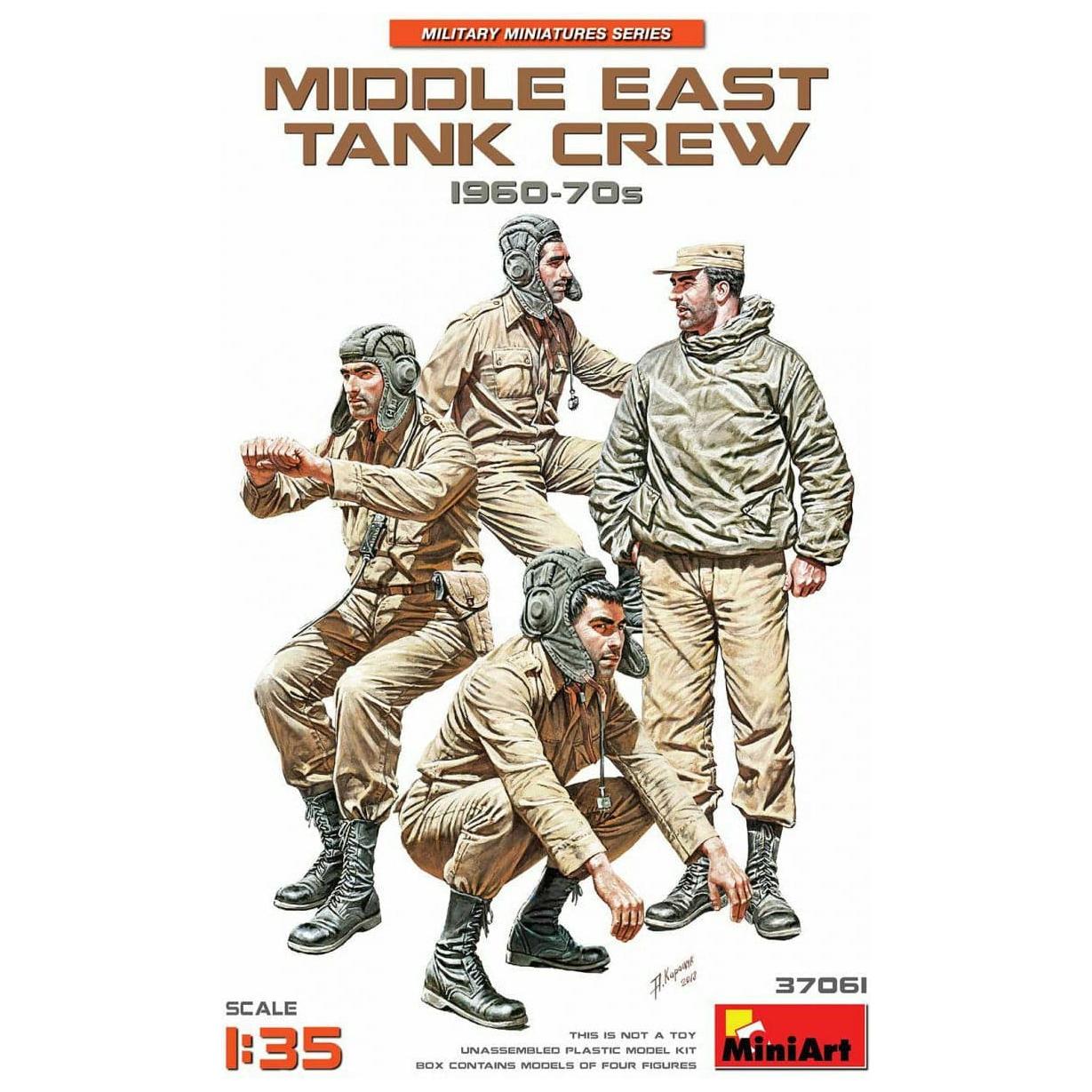 MINIART 1/35 Middle East Tank Crew 1960's-70's