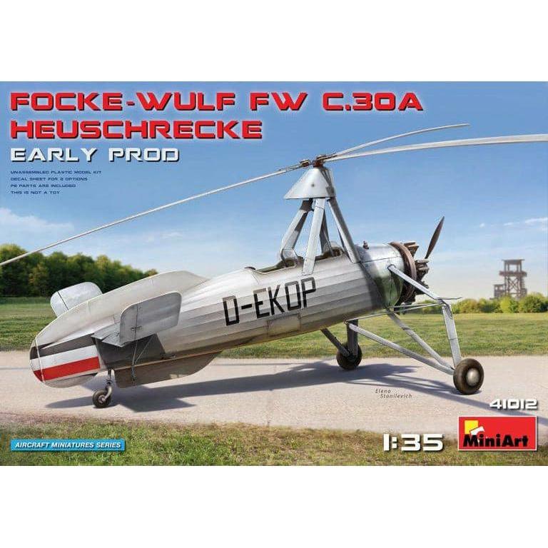 MINIART 1/35 Focke-Wulf Fw C.30A Heushrecke. Early Prod