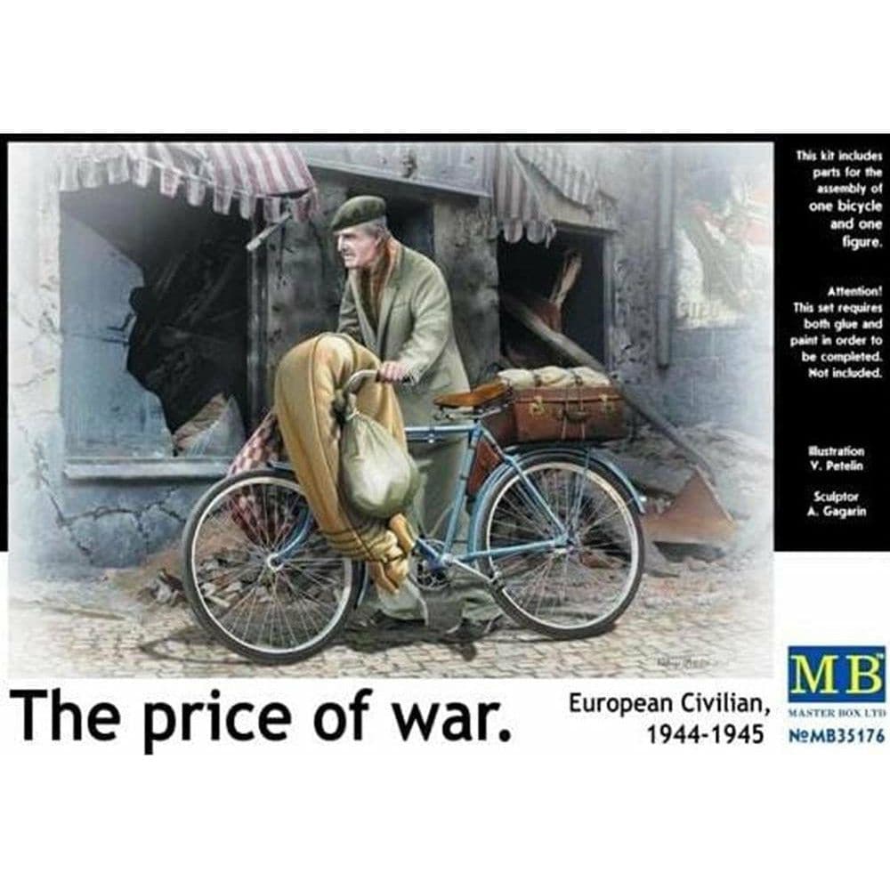 MASTER BOX 1/35 'Price of War'Europe Civilians 1945