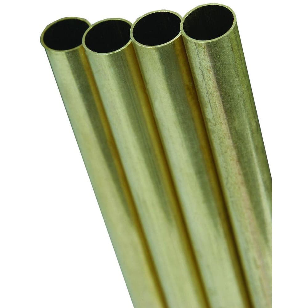 K&S Round Brass Tube .014 Wall (36in Lengths) 5/32 (1 Tube)