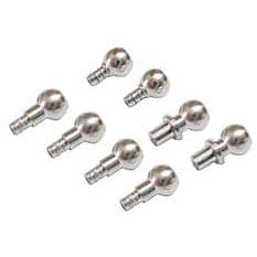 MICROHELI Aluminium Balls (8) for MSR002BG/MSR012