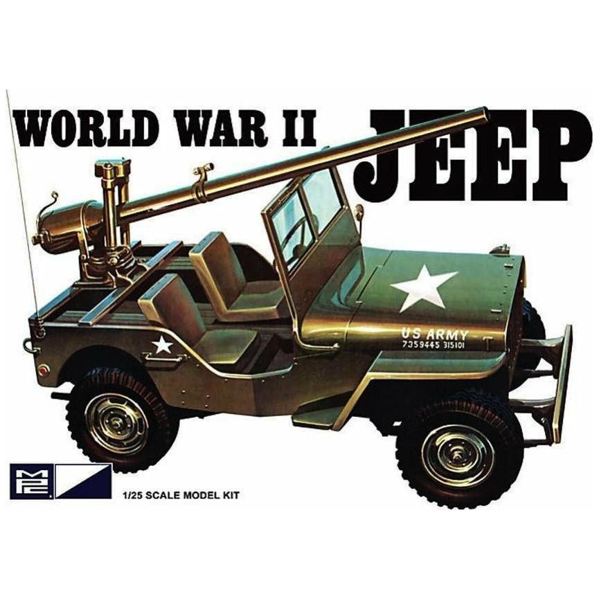 MPC 1/25 World War II Military Jeep Plastic Kit