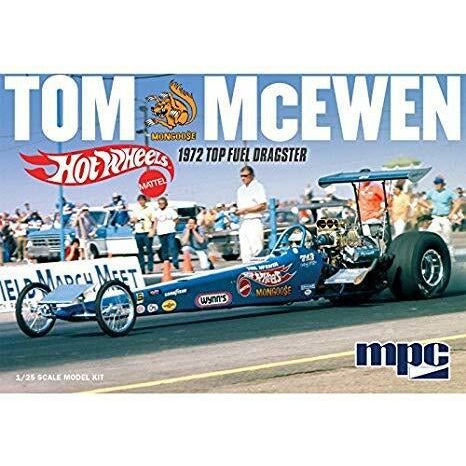 MPC 1/25 Tom "Mongoose" McEwan 1972 Rear Engine Dragster