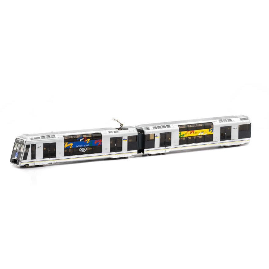 AUSCISION HO Tangara - City Rail Blue/Yellow L7 - Sydney 2000, T83 (Hornsby) - 4 Car Set