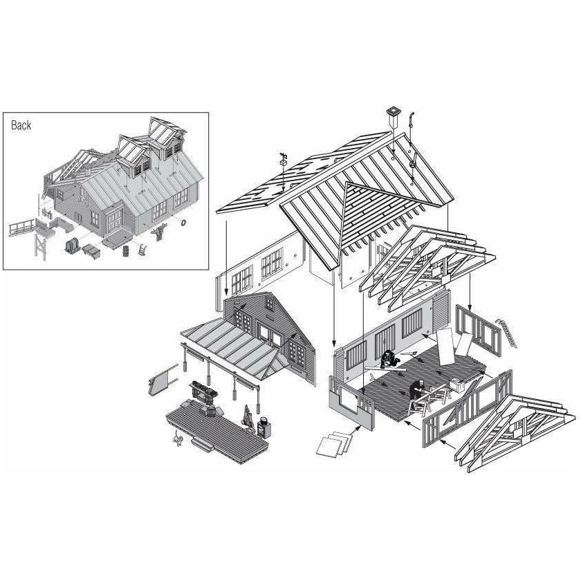 WOODLAND SCENICS O Country Store Expansion