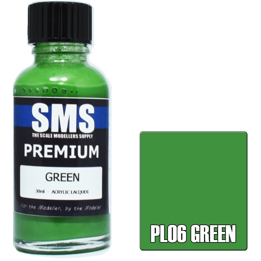 SMS Premium Green Acrylic Lacquer 30ml