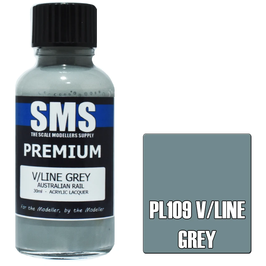 SMS Premium V/Line Grey Acrylic Lacquer 30ml