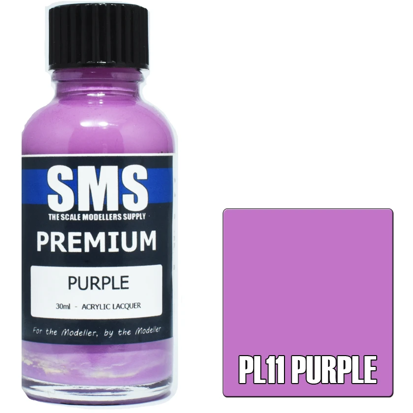 SMS Premium Purple Acrylic Lacquer 30ml