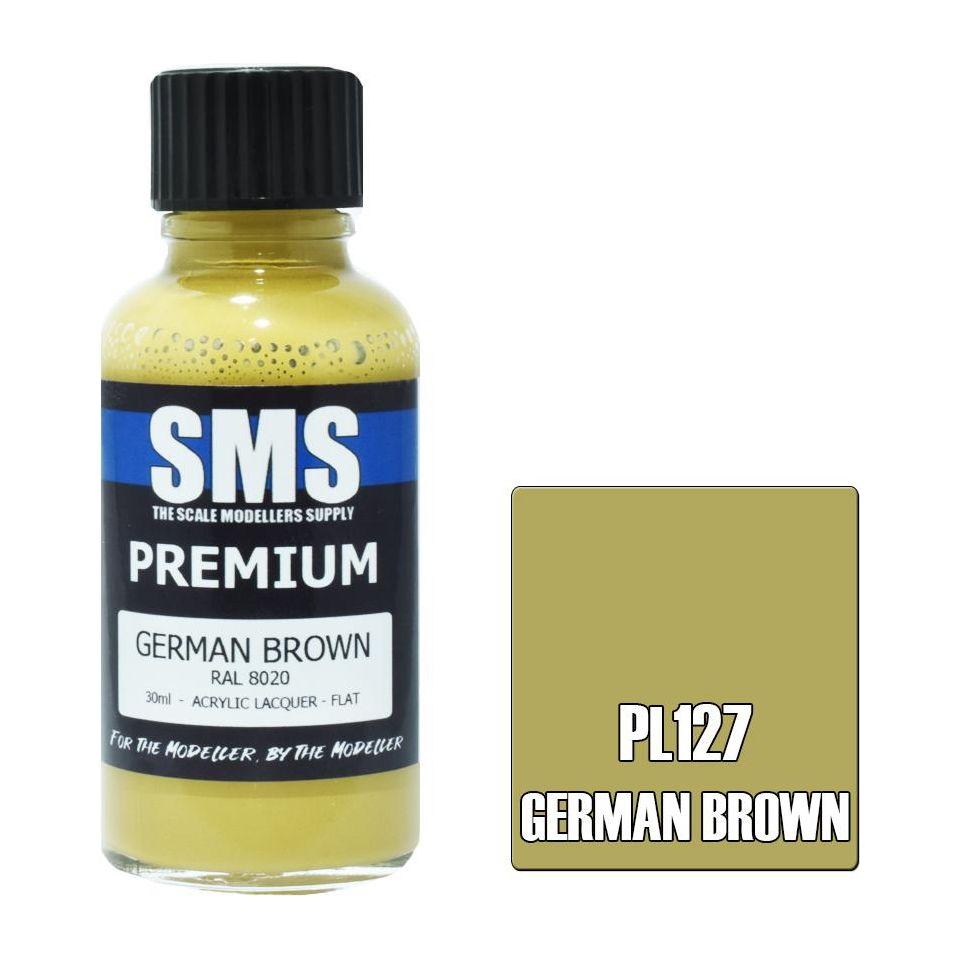 SMS Premium German Brown Acrylic Lacquer 30ml