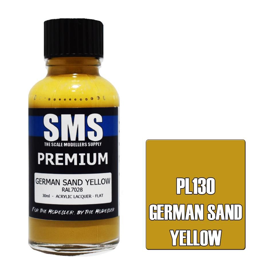 SMS Premium German Sand Yellow RAL7028 (Late War) Acrylic L