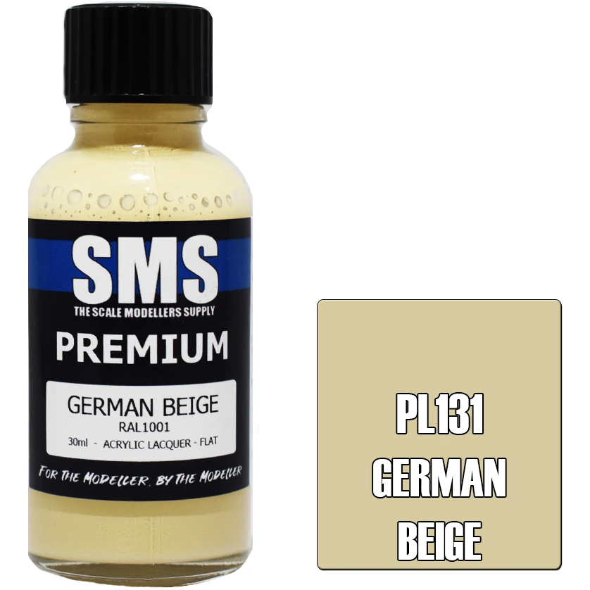 SMS Premium German Beige RAL1001 Acrylic Lacquer 30ml