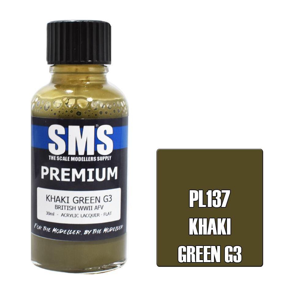 SMS Premium Khaki Green G3 Acrylic Lacquer 30ml