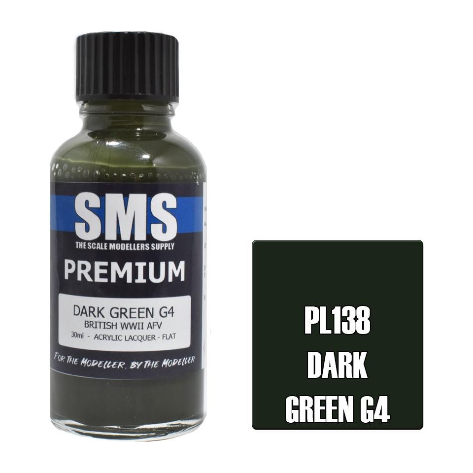 SMS Premium Khaki Green G4 Acrylic Lacquer 30ml