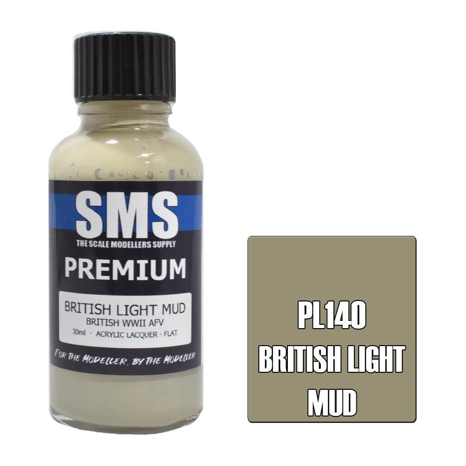 SMS Premium British Light Mud Acrylic Lacquer 30ml