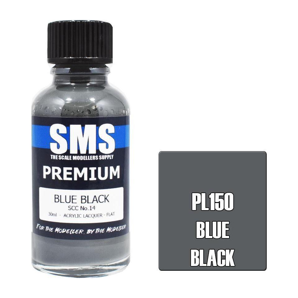 SMS Premium SCC No.14 Blue Black Acrylic Lacquer 30ml