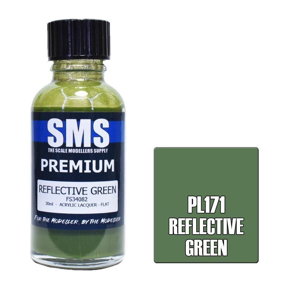 SMS Premium Reflective Green Acrylic Lacquer 30ml