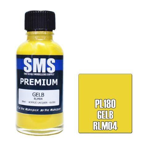 SMS Premium Gelb RLM04 Acrylic Lacquer 30ml