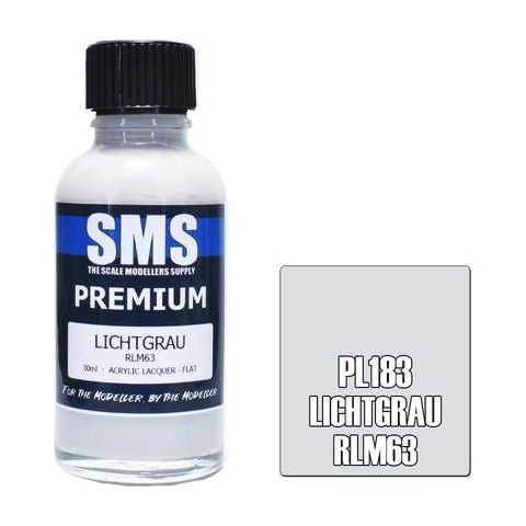 SMS Premium Lichtgrau RLM63 Acrylic Lacquer 30ml