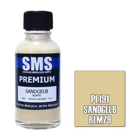 SMS Premium Sandgelb RLM79 Acrylic Lacquer 30ml