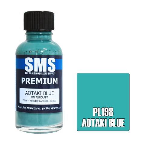 SMS Premium Aotaki Blue Acrylic Lacquer 30ml