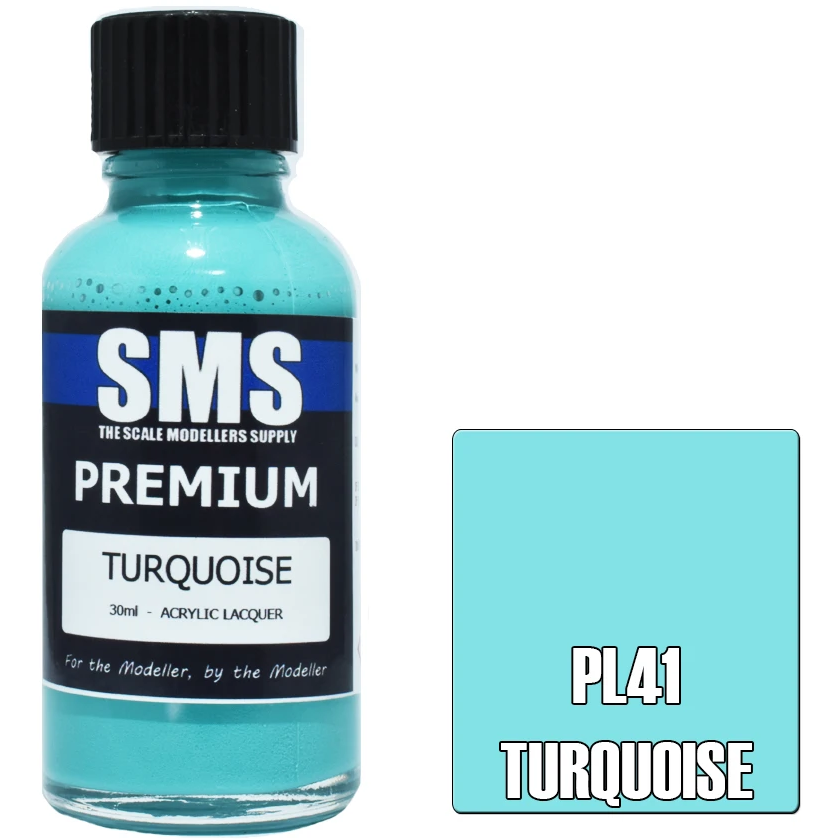 SMS Premium Turquoise Acrylic Lacquer 30ml