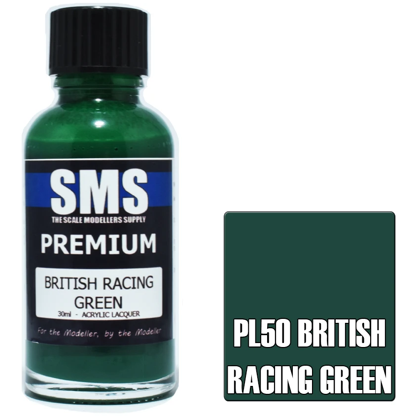 SMS Premium British Racing Green Acrylic Lacquer 30ml