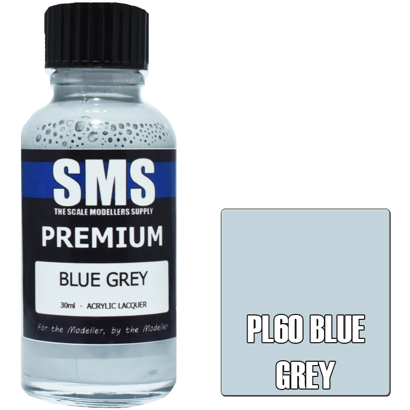 SMS Premium Blue Grey Acrylic Lacquer 30ml