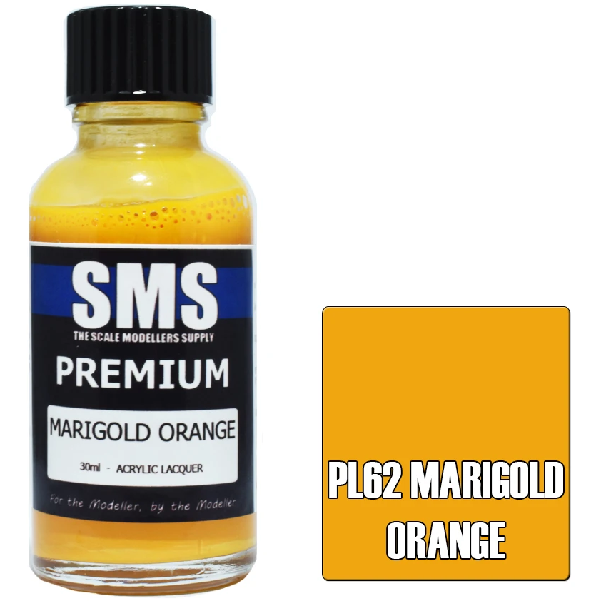 SMS Premium Marigold Orange Acrylic Lacquer 30ml