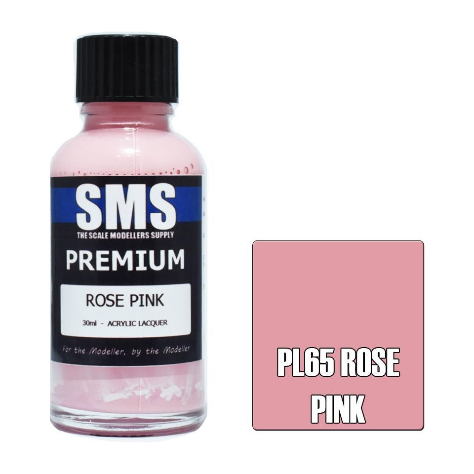 SMS Premium Rose Pink Acrylic Lacquer 30ml