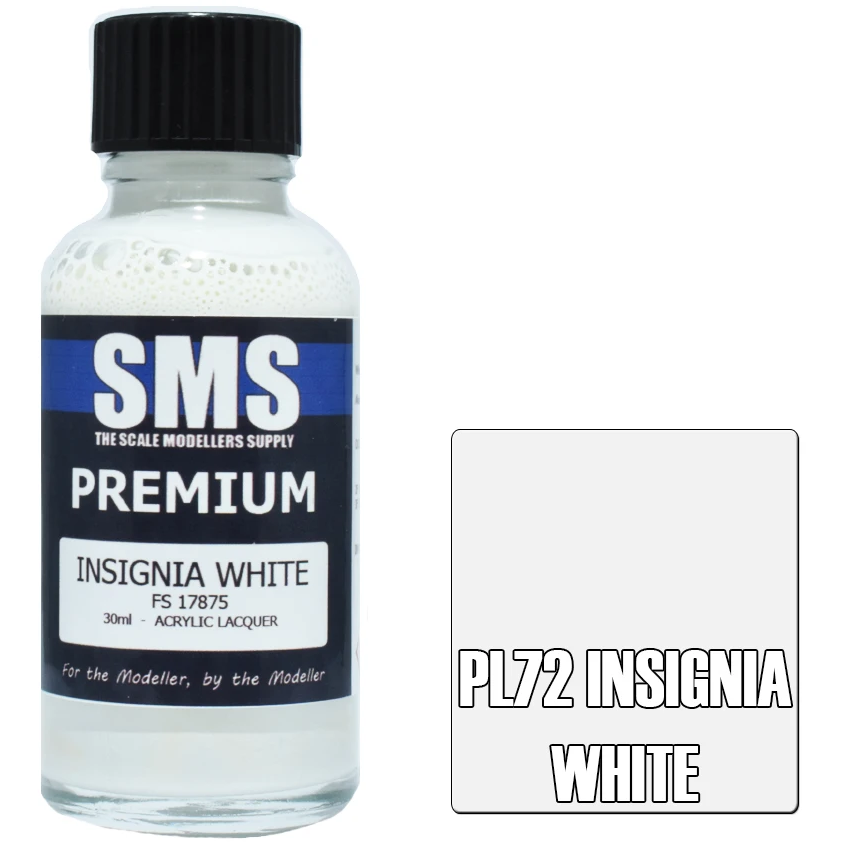 SMS Premium Insignia White Acrylic Lacquer 30ml