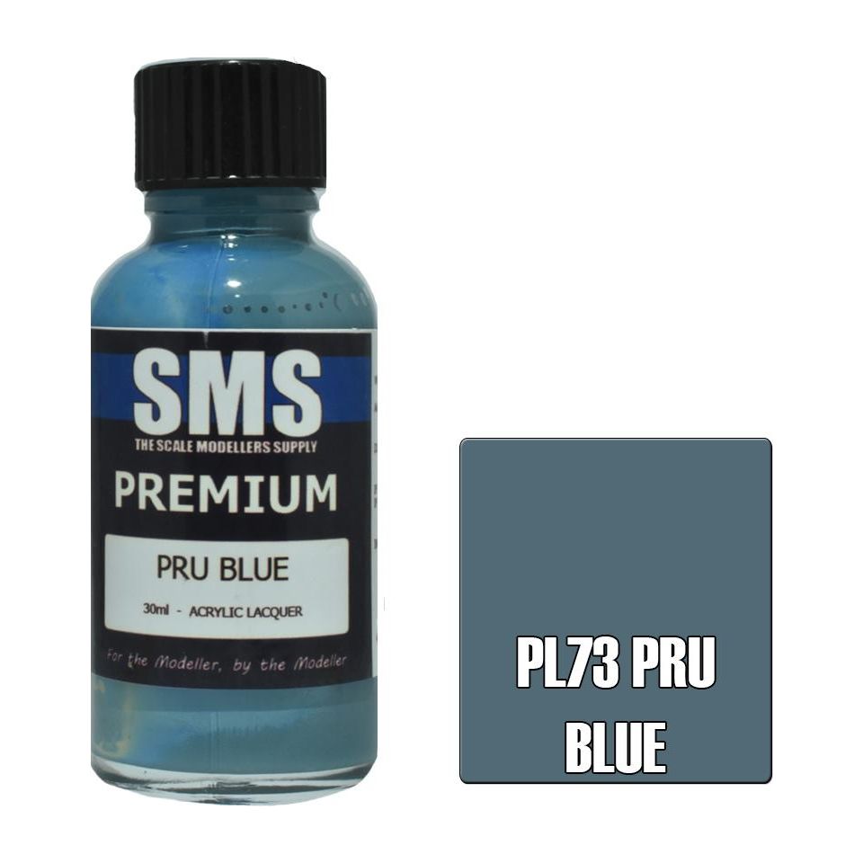 SMS Premium Pru Blue Acrylic Lacquer 30ml